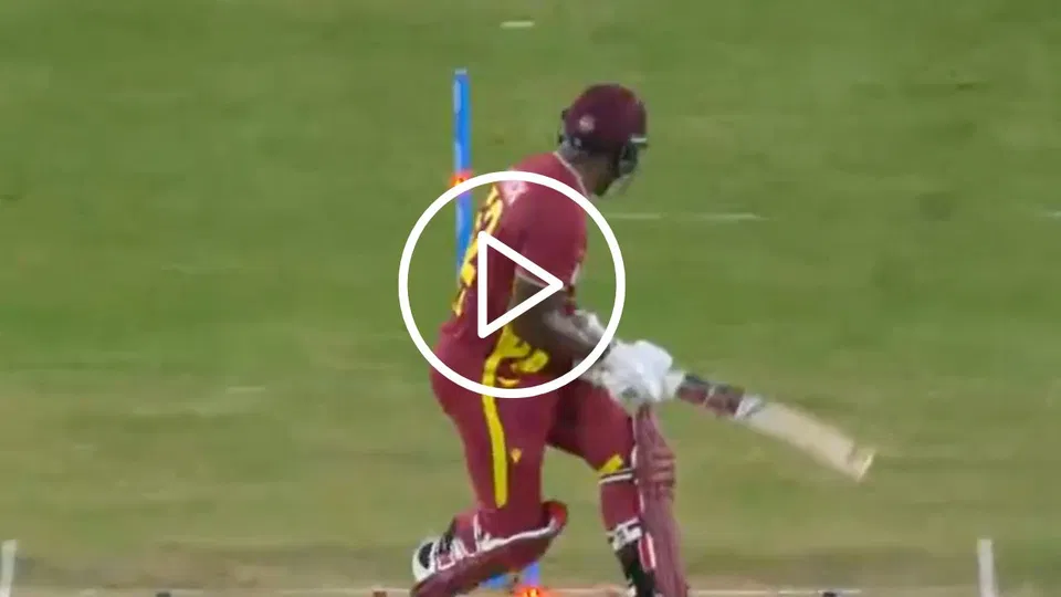 Watch- Mayank Yadav's 149.5 Km/h Delivery Shatters Rovman Powell's Stumps